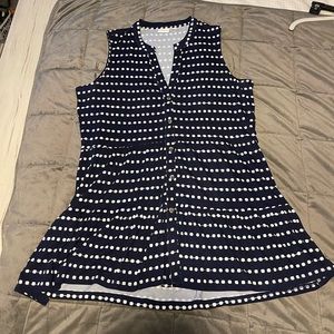 Stretchy sleeveless top